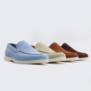 suede loafers